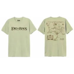LE SEIGNEUR DES ANNEAUX - Gondor Map - T-Shirt Homme (XXL)