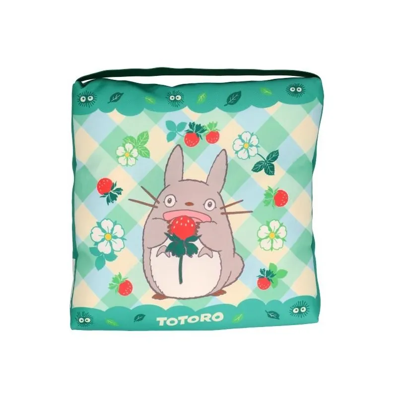 MON VOISIN TOTORO - Totoro Fraises - Oreiller 30x30cm
