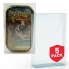 EVORETRO - PET Protector For Mini Tin Pokemon 5pc