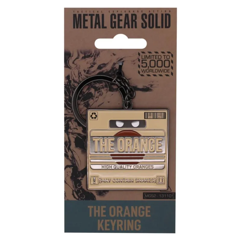 METAL GEAR SOLID 2 - Boite en carton - Porte-clés Edition Limitée