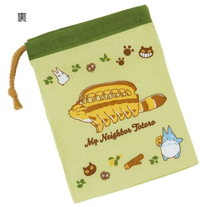 MON VOISIN TOTORO - Totoro & Chatbus - Pochon "205x148mm"