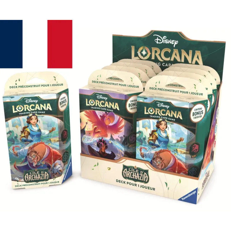 DISNEY - Lorcana - Trading Cards Boite de 8 Starters Chapitre 7 - FR