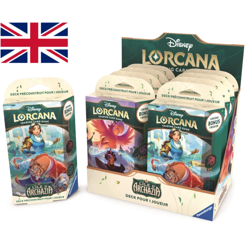 DISNEY - Lorcana - Trading Cards Boite de 8 Starters Chapitre 7 - EN