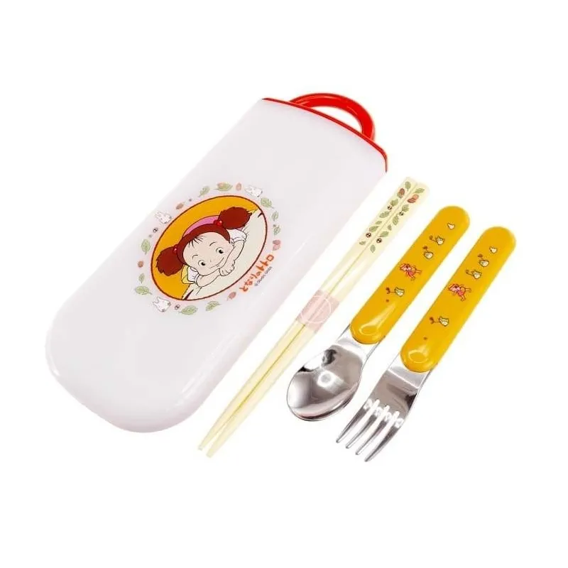 MON VOISIN TOTORO - Mei - Set baguettes cuillère et fourchette