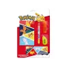 POKEMON - Set de Papeterie avec une Trousse Triple - 5pc