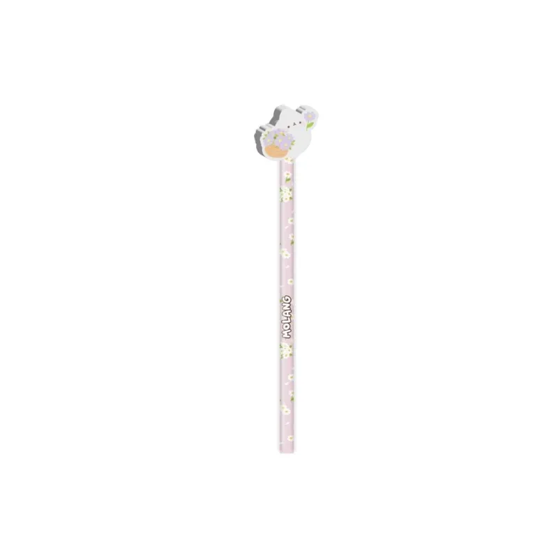 MOLANG - Blossom - Crayon avec Topper Gomme
