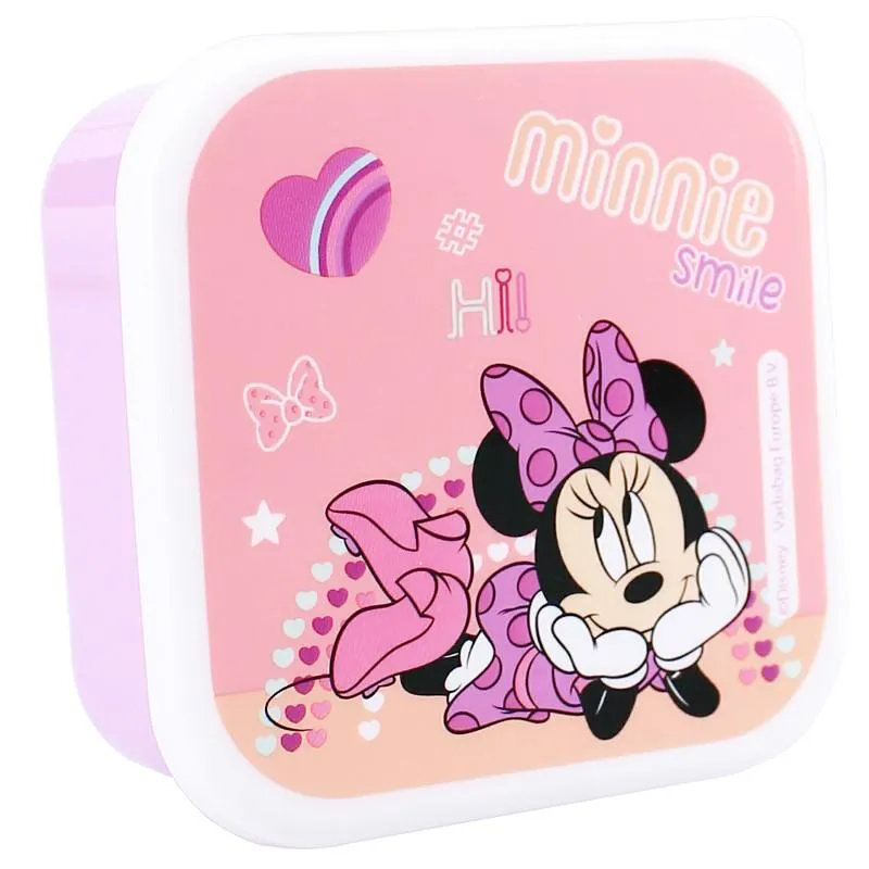 MINNIE - Fresh Bites - Boîtes à Snack - 3 pcs