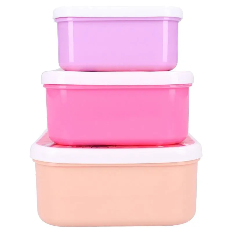 MINNIE - Fresh Bites - Boîtes à Snack - 3 pcs