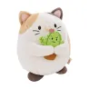 BIG FRIENDS - Chat Angy avec Cactus - Peluche 27cm
