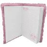 STITCH - Rose - Notebook A5 Fourrure
