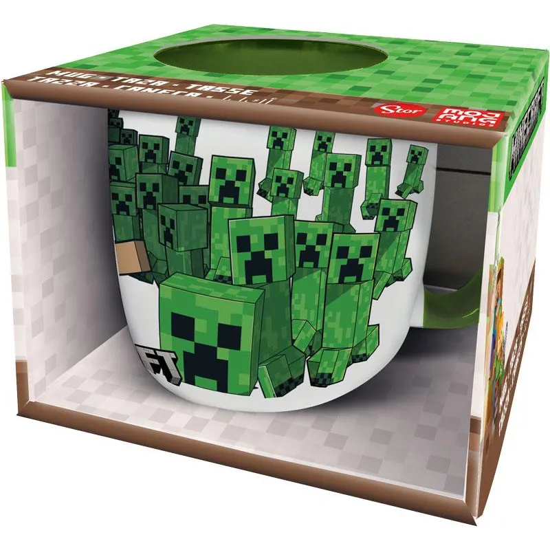 MINECRAFT - Survival Mode - Mug Elite Intérieur Coloré - 384ml