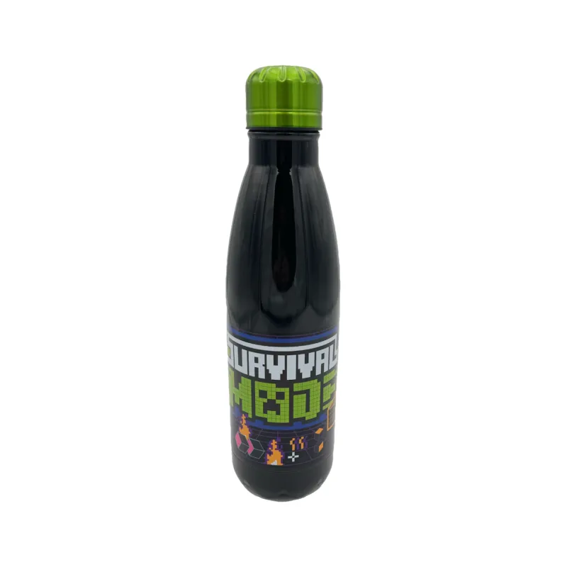 MINECRAFT - Survival Mode - Bouteille en Acier Inoxydable 780ml