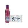 STITCH -Watercolor Rose Métallisé -Bouteille en Acier Inoxydable 780ml