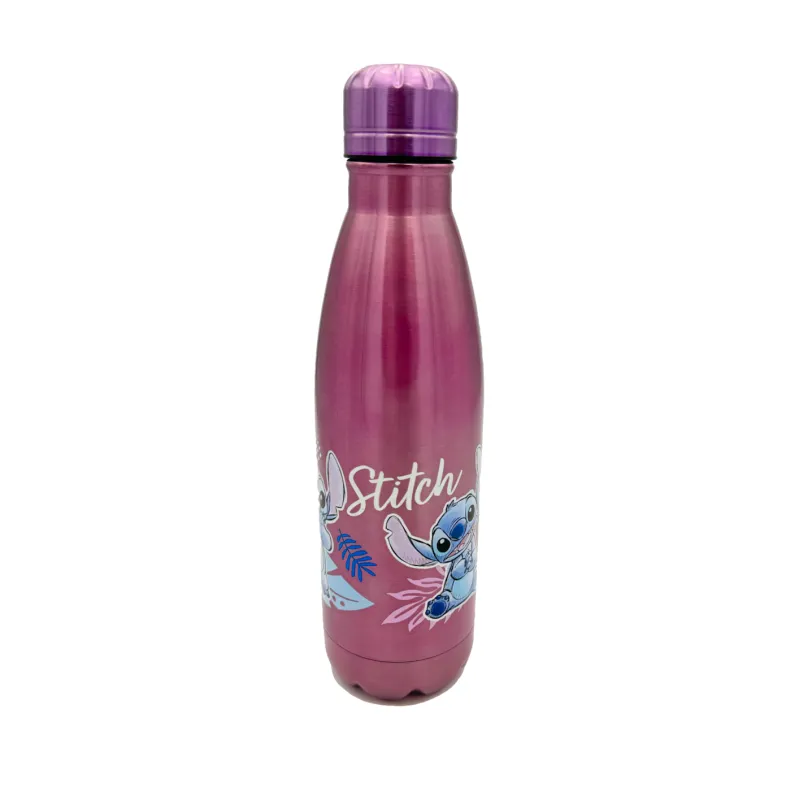 STITCH -Watercolor Rose Métallisé -Bouteille en Acier Inoxydable 780ml