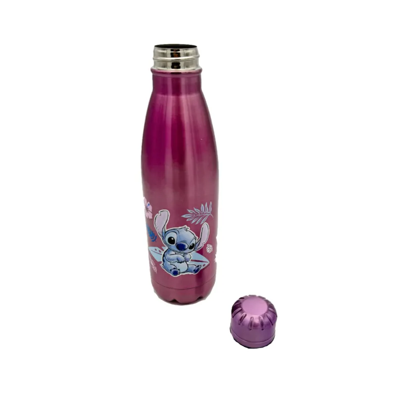 STITCH -Watercolor Rose Métallisé -Bouteille en Acier Inoxydable 780ml