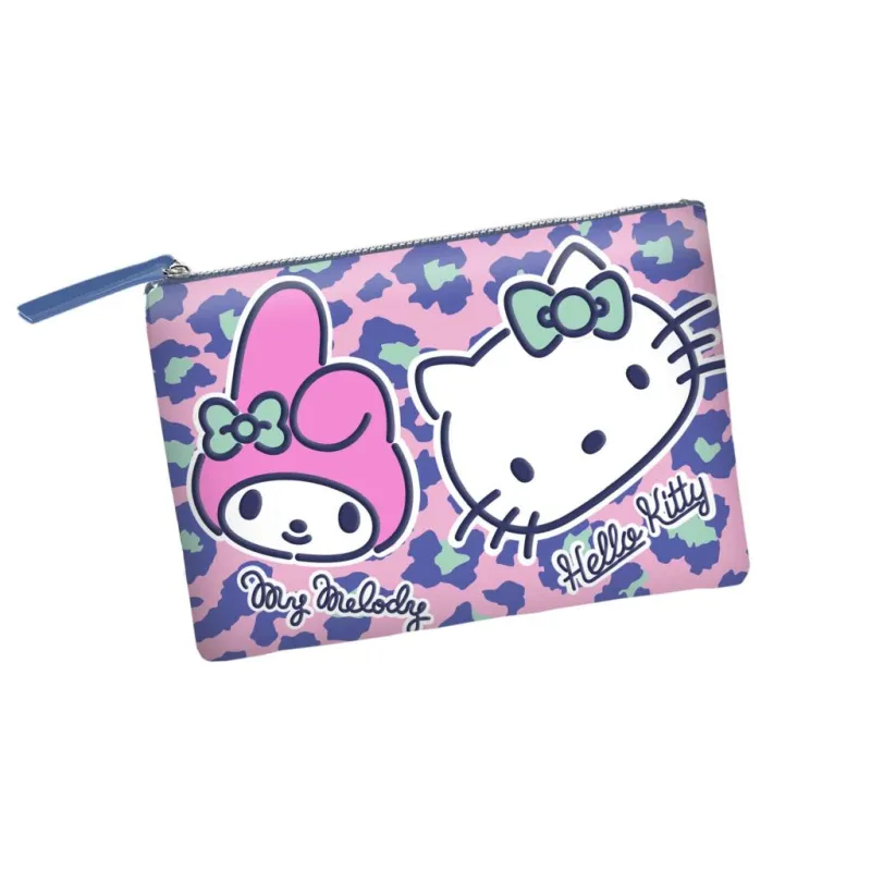 HELLO KITTY & MY MELODY - Safari - Trousse de Voyage