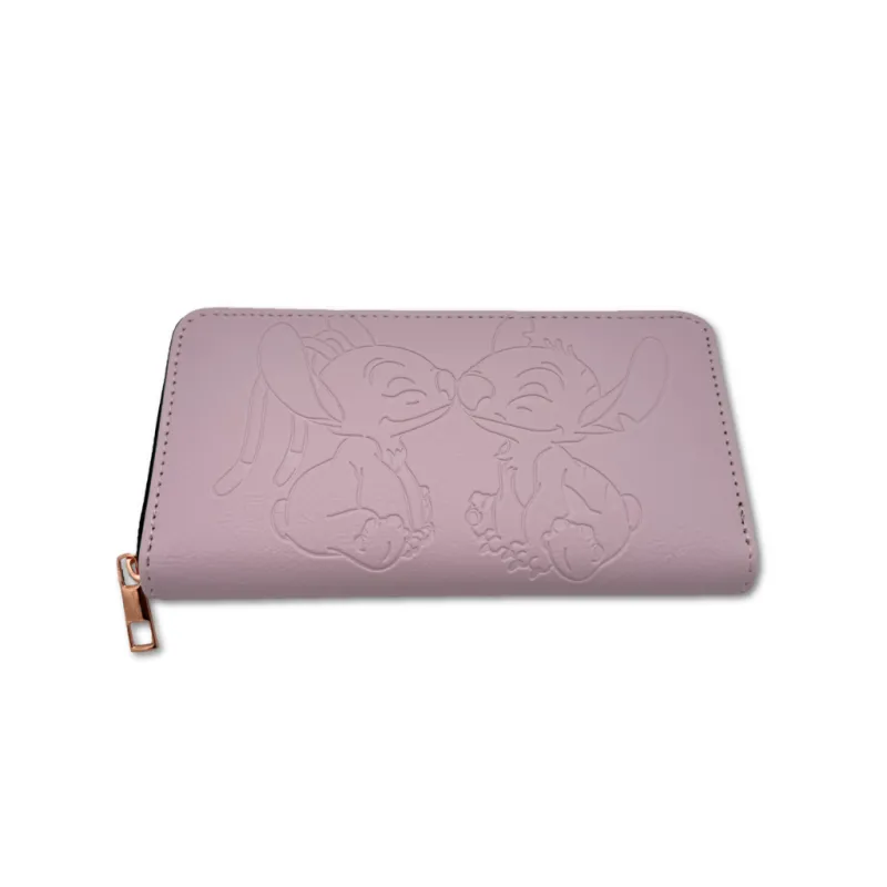STITCH & ANGEL - Fashion Duo - Rose - Portefeuille - '19x10x2,5cm'