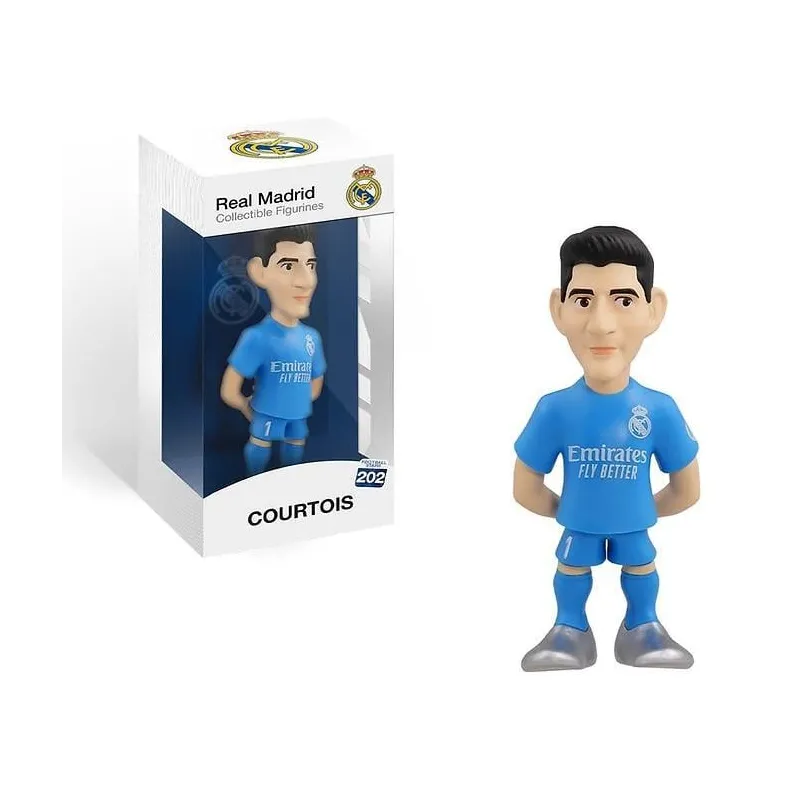 REAL MADRID - Courtois - Figurine Minix 12cm