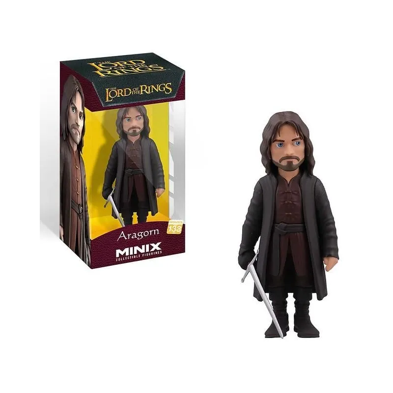 LORD OF THE RINGS- Aragorn - Figurine Minix 12cm