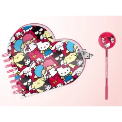 HELLO KITTY & Friends - Gift Box - Journal Secret + Stylo Bille