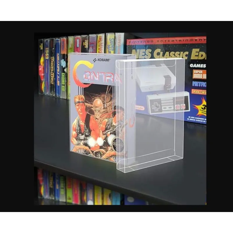 EVORETRO - NES Game box PET Protectors 25 piece