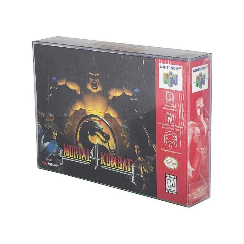 EVORETRO - Super Nintendo/Nintendo 64 SNES/N64 Box/Protectors 25 pc