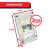 EVORETRO - Acrylic case PSA graded card stand acrylic protector 3.0MM