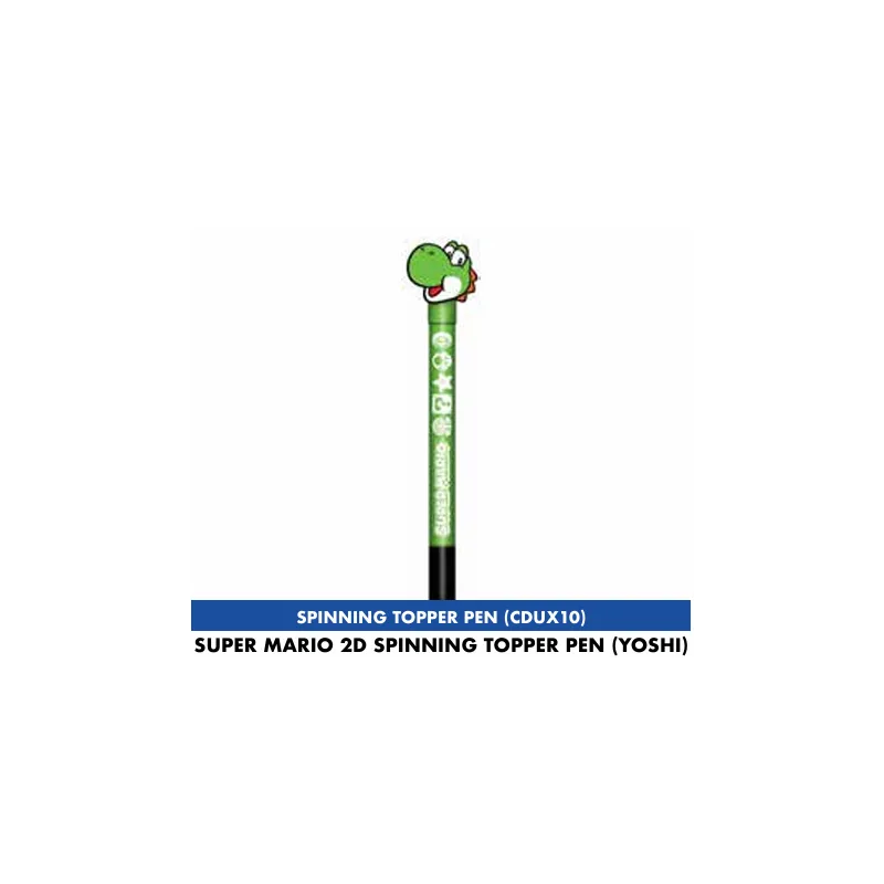 SUPER MARIO - Yoshi - 2D Spinning Topper Pen