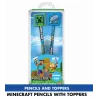 MINECRAFT - Pencil & Topper 2PK
