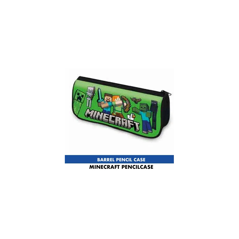MINECRAFT - Trousse à Crayons Barrel