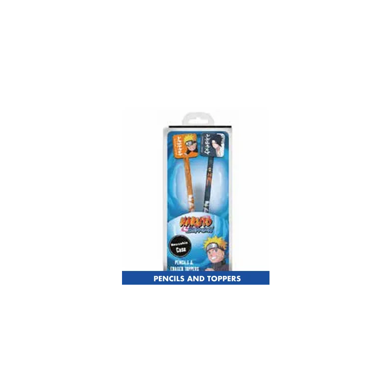 NARUTO - Pencil & Topper 2PK