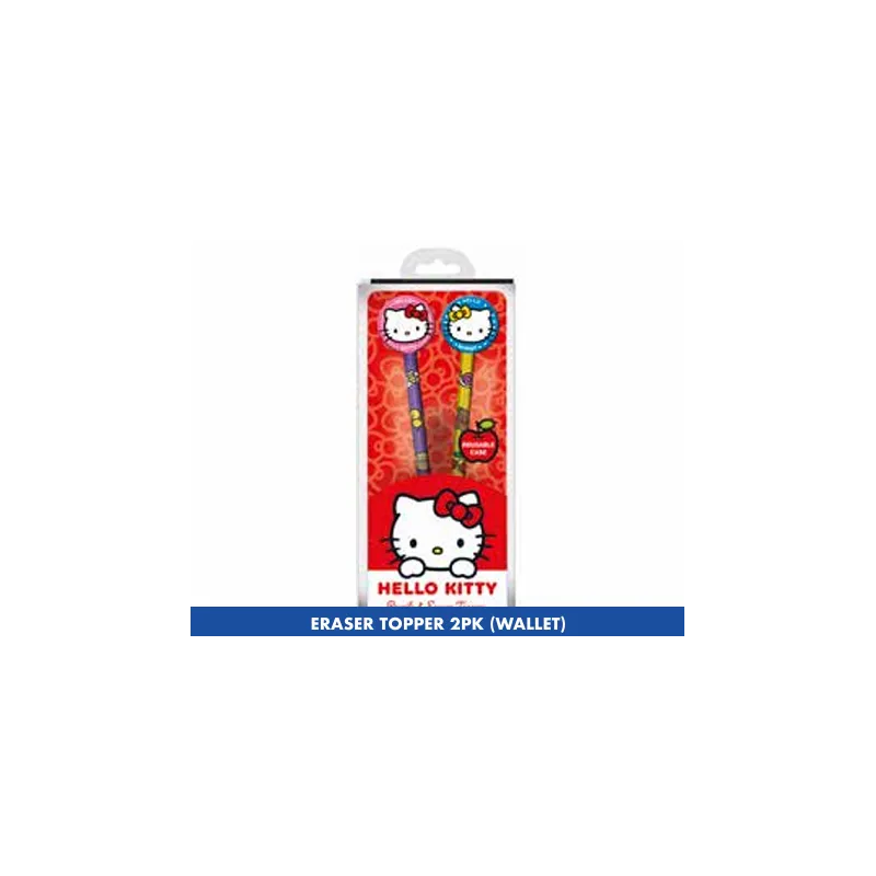 HELLO KITTY - Pencil & Topper 2PK