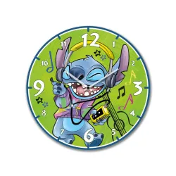 STITCH - Horloge Murale 35cm - Vert