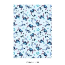 DISNEY - Couverture Flanelle 110x150cm - Stitch