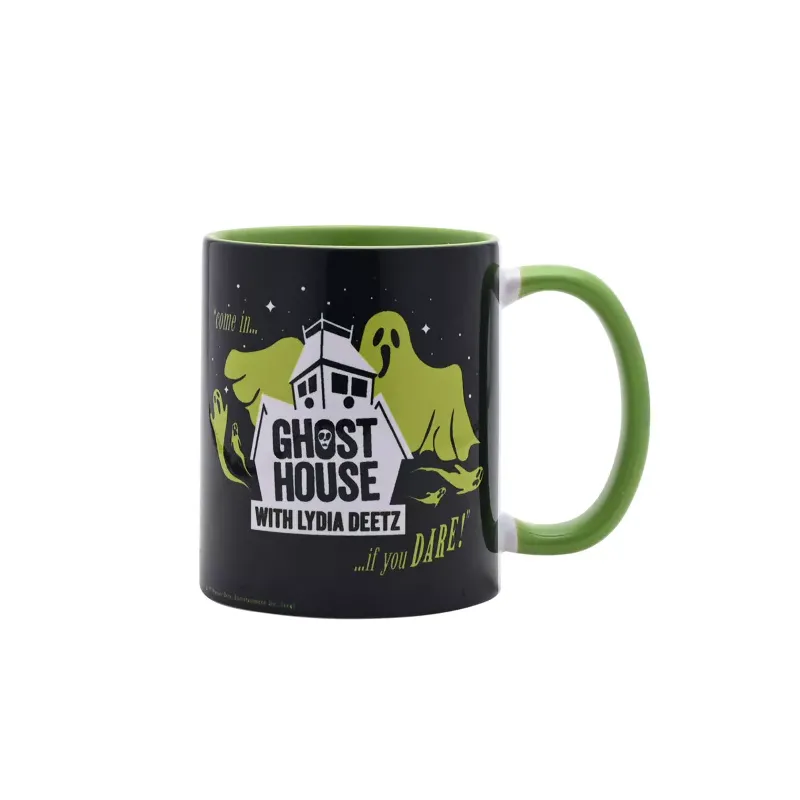 BEETLEJUICE - Black&Green - Ghost House - Mug Interieur Coloré -312 ml