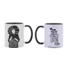 BEETLEJUICE - Black&White - Strange - Mug Interieur Coloré - 312 ml