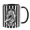 BEETLEJUICE - Black&White - Adam - Mug Interieur Coloré - 312 ml