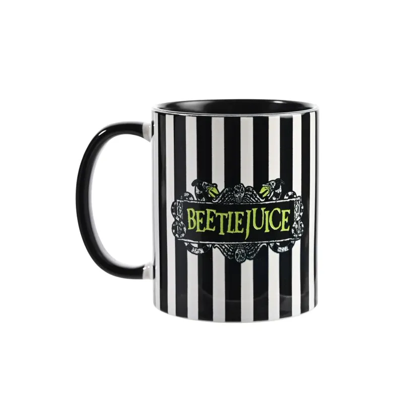 BEETLEJUICE - Black&White - Adam - Mug Interieur Coloré - 312 ml