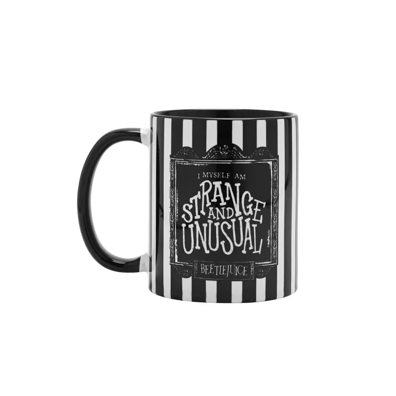 BEETLEJUICE - Black&White - Lydia - Mug Interieur Coloré - 312 ml