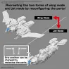 GUNDAM - 30MM 1/144 Extended Armament Vehicle - Model Kit