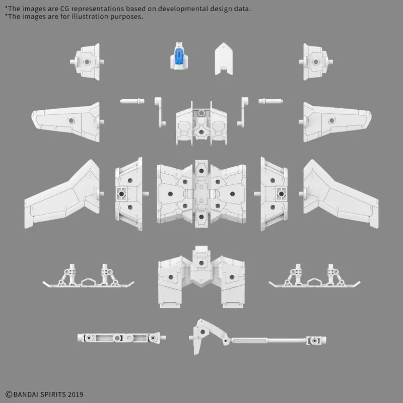 GUNDAM - 30MM 1/144 Extended Armament Vehicle - Model Kit