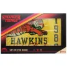 STRANGER THINGS - Set de 3 Plaques en Métal