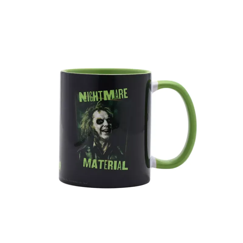 BEETLEJUICE - Black&Green - Nightmare - Mug Interieur Coloré - 312 ml