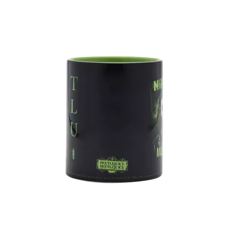 BEETLEJUICE - Black&Green - Nightmare - Mug Interieur Coloré - 312 ml