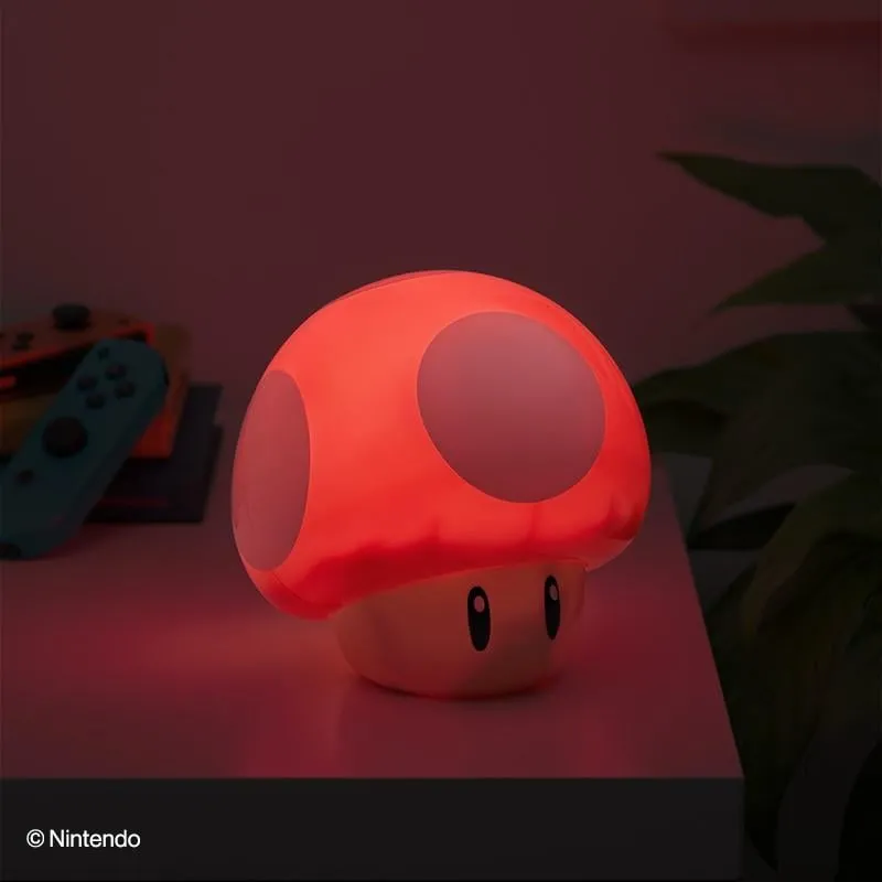 SUPER MARIO - Champignon - Veilleuse Sonore - 12cm - Try Me
