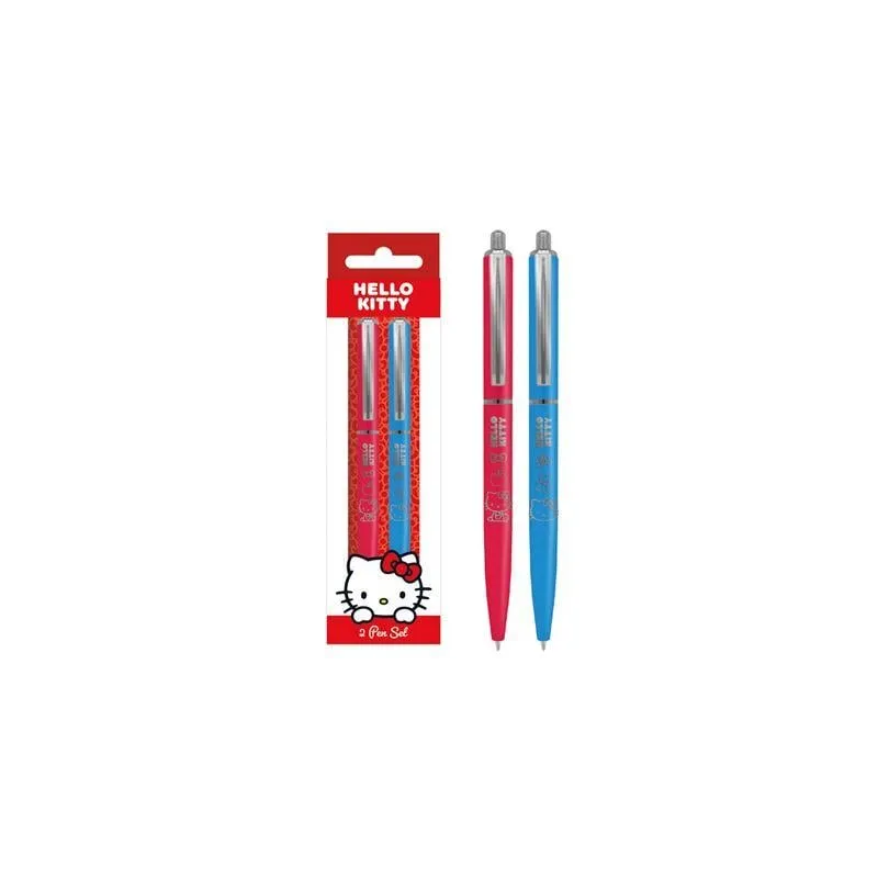 HELLO KITTY - Icons - Set de 2 Bics
