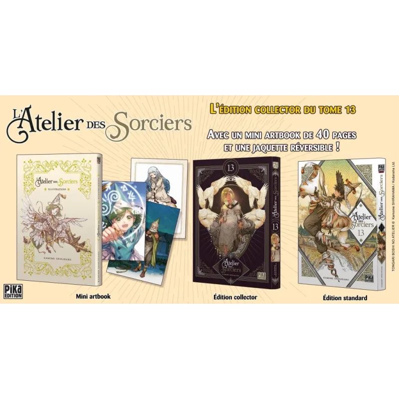 L'ATELIER DES SORCIERS - Tome 13 - EDITION COLLECTOR