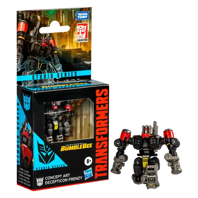 TRANSFORMERS BUMBLEBEE - Frenzy - Figurine Studio Series Core 9cm