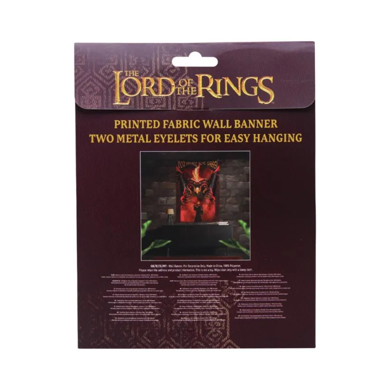 LE SEIGNEUR DES ANNEAUX - Balrog - Banner Murale '125 x 85 cm'