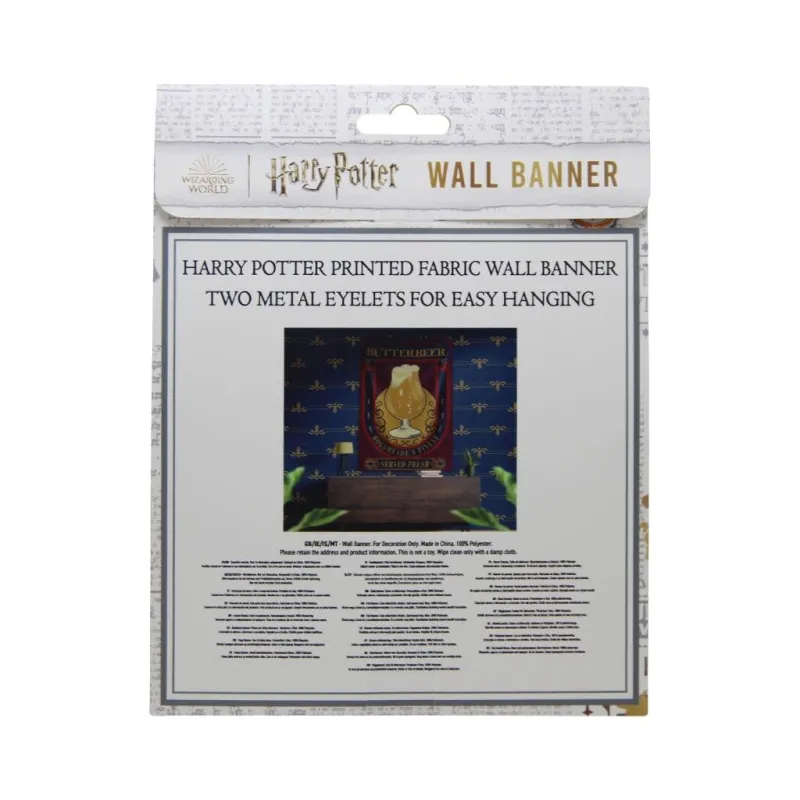 HARRY POTTER - Bière au Beurre - Banner Murale '125 x 85 cm'